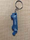 Resin Truck Keychain